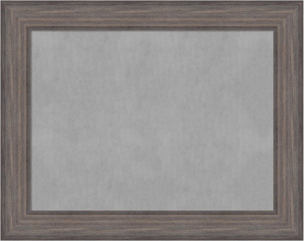 Amanti Art Grey Framed Magnetic Board 23x29 Medium Vision Board