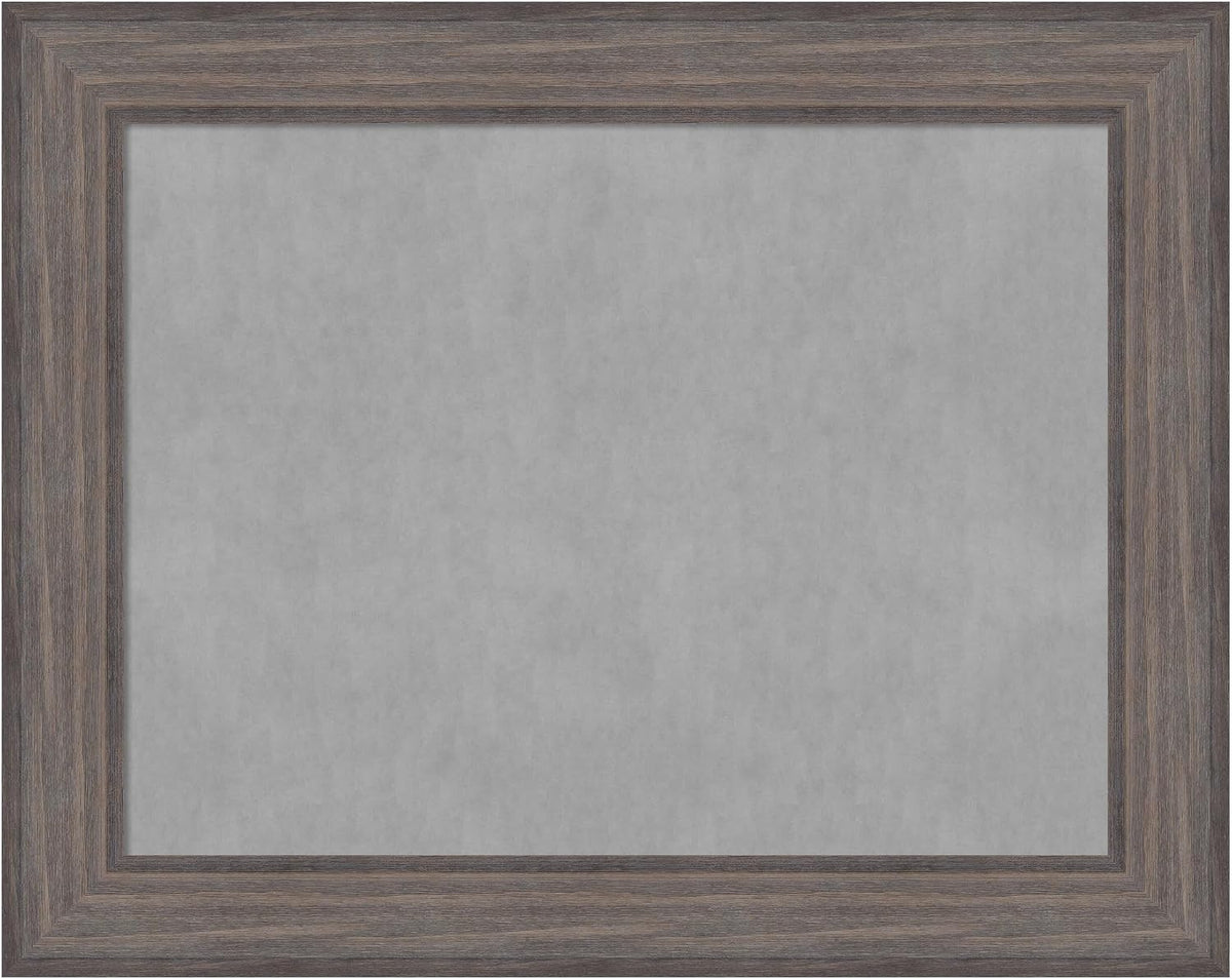 Amanti Art Grey Framed Magnetic Board 23x29 Medium Vision Board