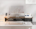 Fenge Monitor Stand, Dual Monitor Riser, 42.5inch Large Desk Computer Monitor - Image 7
