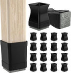 Square Chair Leg Protectors for Hardwood by ComeHomeWithMe