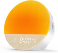 alarm clock sound machine sleeping, sunrise digital alarm, main product view