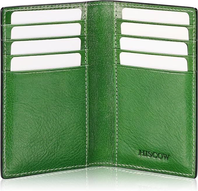 Slim Leather Credit Card Holder by HISCOW