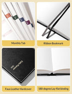 SUNEE 2026 Daily Planner A5 Hardcover – Hourly Schedule Organizer - Image 5