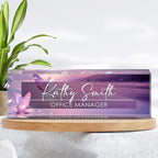 Personalized Name Plate for Desk, Custom Desk Name Plate, Acrylic Name Plate - Image 7
