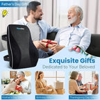 Niceeday Lumbar Support Pillow for Office Chair Car Back Support Pillow - Image 4
