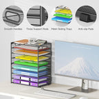 Cawukege 9 Tier Paper Organizer - Image 4