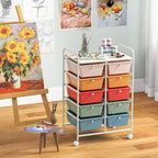 GLACER 10 Drawer Rolling Cart, Storage Cart - Image 8