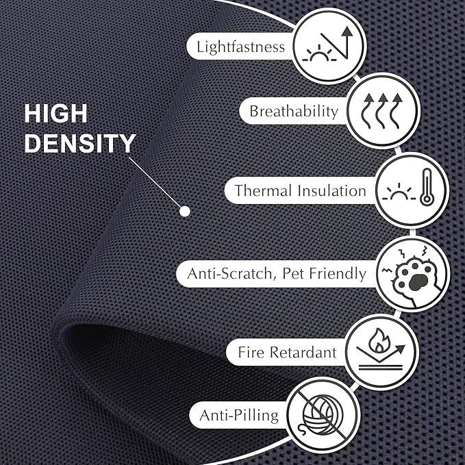 DECOLAB Standing Room Divider, Movable Space Partition Separator - Image 5