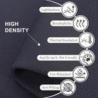 DECOLAB Standing Room Divider, Movable Space Partition Separator - Image 5