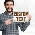 Custom Sign, Custom Street Sign, 11 Font Colors, 13 Font Styles, 4 Hole Options - Image 2