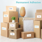 500 Blank Labels, Rectangular Color Code Label - Image 5