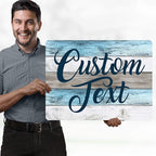 Custom Sign, Custom Street Sign, 11 Font Colors, 13 Font Styles, 4 Hole Options - Image 2