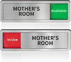 Mother's Room Door Signs, Do Not Disturb, Breastfeeding Door Sign, In by Abudada