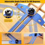 GRENPRO Woodworking Scriber Marking Line Ruler - Image 3