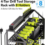 YFFSRJDJ Power Tool Organizer Wall Mount - Image 3