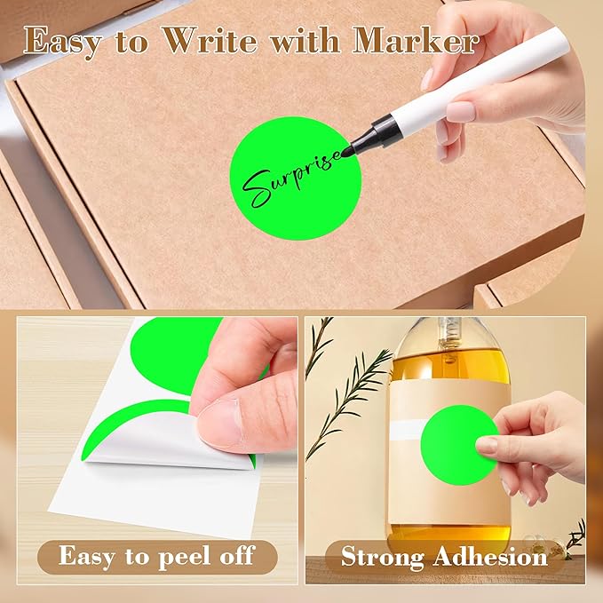 2 Inch Color Coding Round Labels - Image 3
