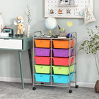 GLACER 10 Drawer Rolling Cart, Storage Cart - Image 2