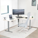VIVO Electric Corner 63 x 55 inch L-Shaped Standing Desk, Memory Height - Image 7