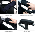 Sunnors Memory Foam Chair Armrest Pad, Comfy Office Chair Arm Rest Cover - Image 6