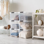 IRIS USA 40 QT Plastic Storage Box - Image 3