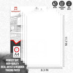 Raimarket Premium Tracing Paper Pack – 9x12 Inches, 100 Sheets, Transparent - Image 3
