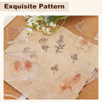 UCEC 7 Pieces Acrylic Stamp Block Assorted Sizes Clear Acrylic Mounting Blocks - Image 3