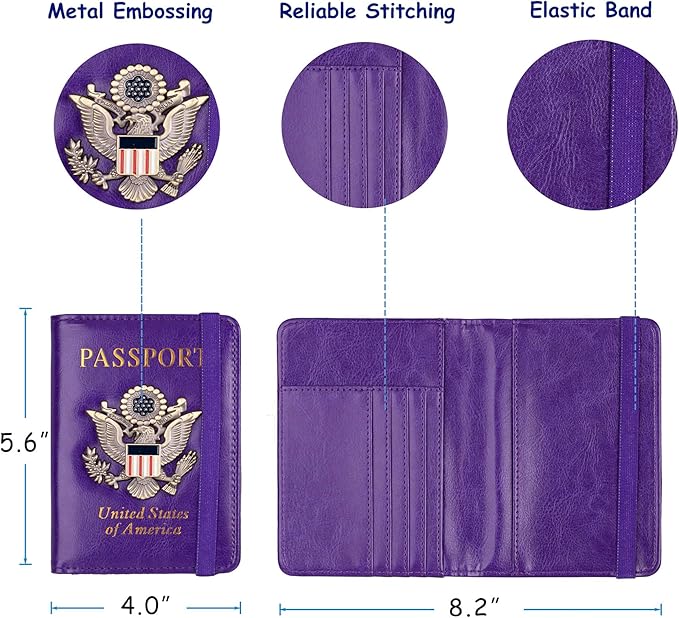 TOURSUIT RFID Blocking Passport Holder - Image 4