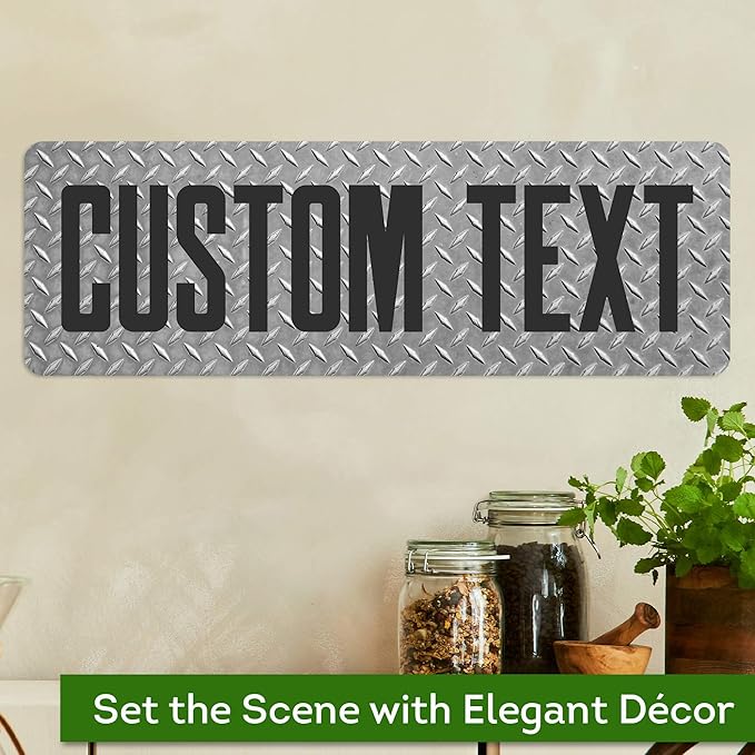 Custom Sign, Custom Street Sign, 11 Font Colors, 13 Font Styles, 4 Hole Options - Image 4