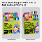 ARTISTRO 60 Acrylic Paint Markers - Image 8