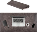 Node Leather - Genuine Leather Desk Mat - Executive Real Leather Desk Pad - by NodeLeather
