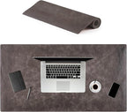 Node Leather - Genuine Leather Desk Mat - Executive Real Leather Desk Pad - by NodeLeather