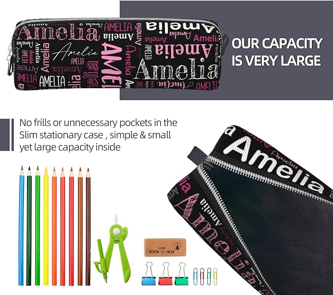 Custom Pencil Case, Customized Pencil Pouch - Image 6