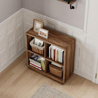 ChooChoo 4 Cube Storage Organizer, Wooden Bookcase - Image 5