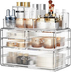 ZHIAI Stackable Storage Drawer, Acrylic Organizer, Cosmetic Organizer by ZHIAI
