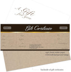 IMPACTONLINEPRINTING Custom Gift Certificates Cards - Image 2