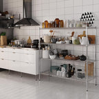 Regal Altair 21" Deep x 54" Wide x 54" Height Wire Shelving Kit | 4-Tier | NSF - Image 2