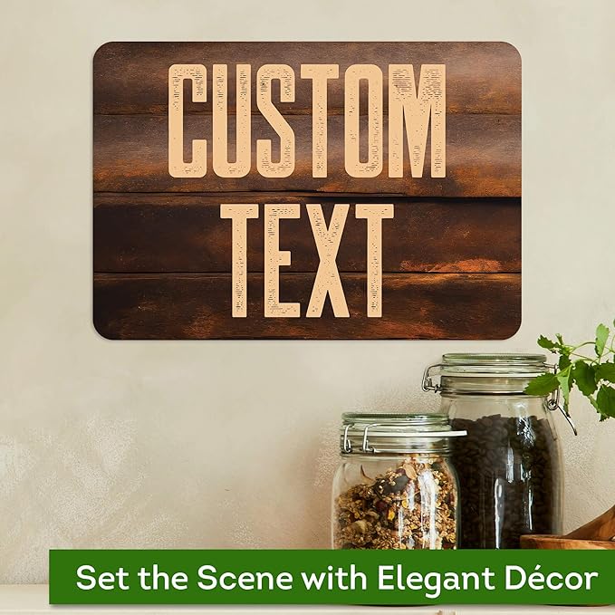 Custom Sign, Custom Street Sign, 11 Font Colors, 13 Font Styles, 4 Hole Options - Image 4