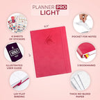 Clever Fox Planner PRO Light – Weekly & Monthly Life Planner to Increase - Image 2
