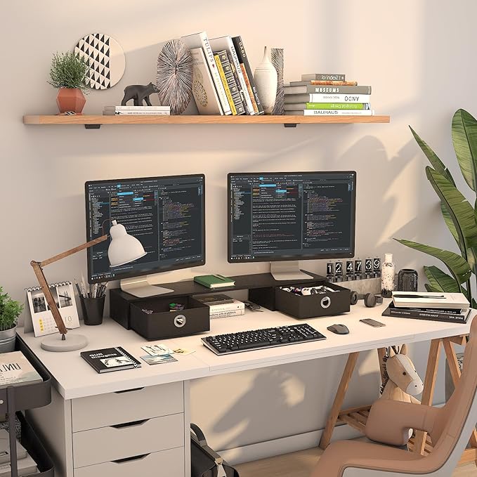 WESTREE Dual Monitor Stand Riser - Image 4