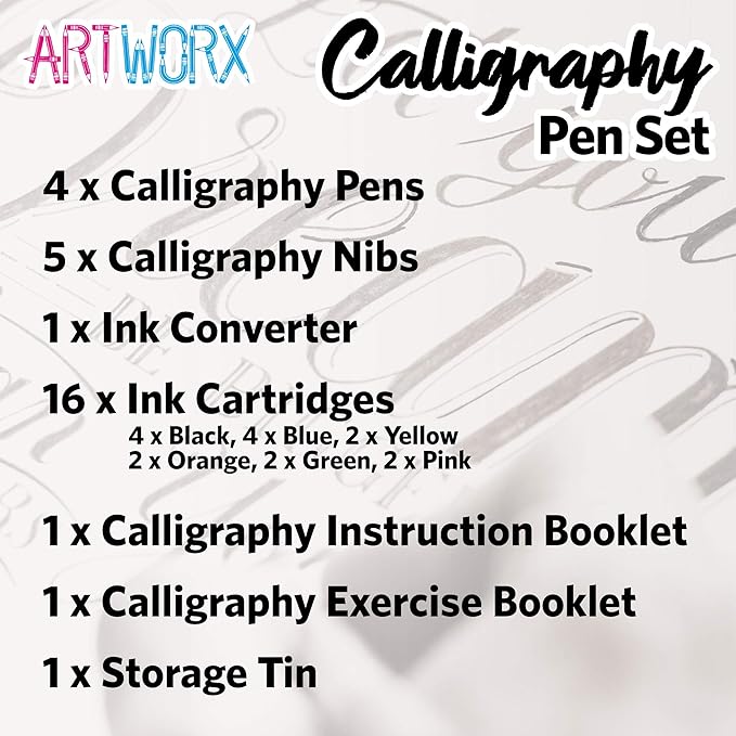 Artworx Calligraphy Pens Set - Image 9