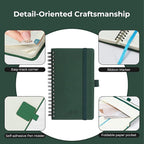 IN-LUXPRO Planner 2026 Daily Weekly and Monthly, 6.5"x3.75", 12 Months Spiral - Image 6
