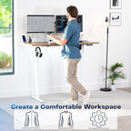 VIVO Electric 43 x 24 in Standing Desk, Memory Height Adjustment, 1B Series - Image 4