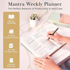 Mantra Planner 2026 Planner, Daily Journal & Gratitude Journal All-In-One - Image 3