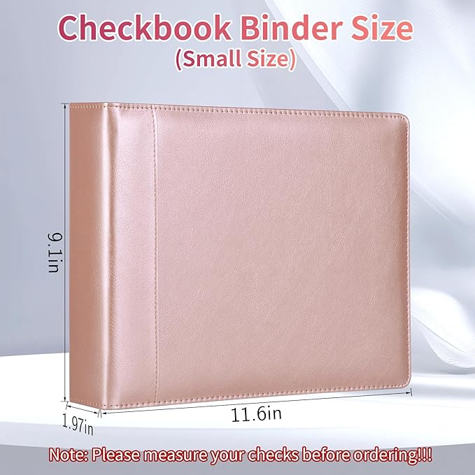 Antner 3 Ring Personal Check Binder - Image 2