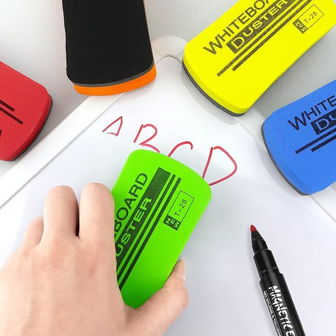 6 Pack Dry Erase Eraser Magnetic Whiteboard Dry Erase Eraser - Image 7