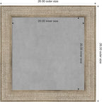 Amanti Art Silver Framed Magnetic Board 26x26 Medium Vision Board - Image 4