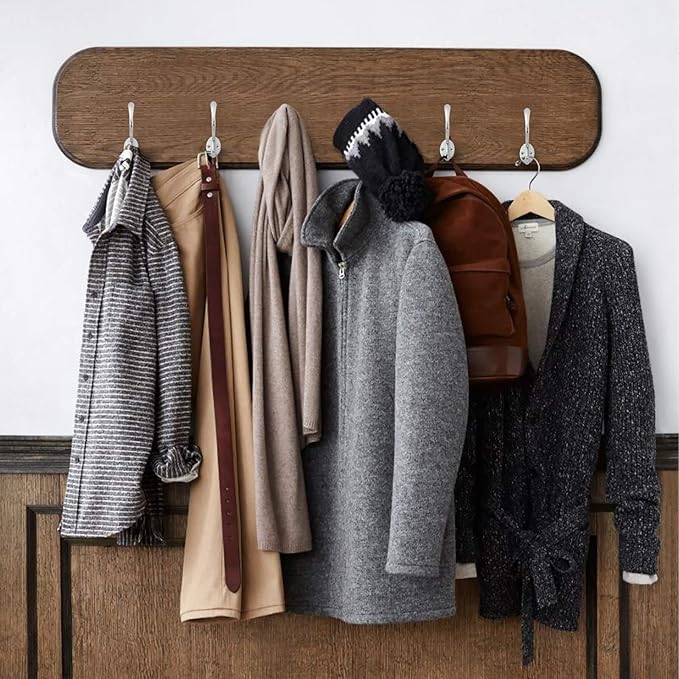 Homanu 14 Pack Coat Hooks Wall Mounted - Image 7