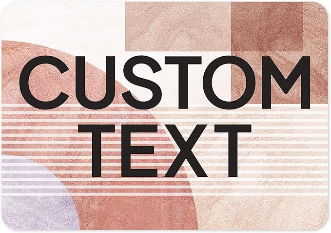 Custom Sign, Custom Street Sign, 11 Font Colors, 13 Font Styles, 4 Hole Options by MySignCenter