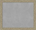 Amanti Art Silver Framed Magnetic Board 47x55 Oversize Vision Board by AmantiArt