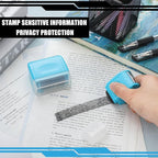 Nezyo 2 Pack Identity Protection Roller Stamp Identity Theft, Confidential - Image 6